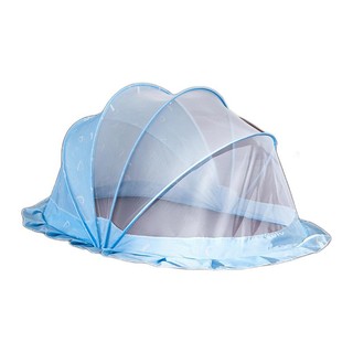十月结晶 婴儿蚊帐罩可折叠儿童宝宝蒙古包防蚊罩新生bb通用1个