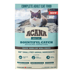 ACANA 爱肯拿 燕麦猫系列 抓多多鱼肉成猫猫粮 4.5kg