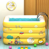 雷朗 儿童游泳池加厚超大号家用小孩婴儿充气游泳桶宝宝泡澡桶
