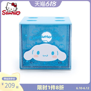 Sanrio 三丽鸥 新品Hello Kitty可爱周边公仔凯蒂猫洋红毛绒娃娃玩具送女孩礼物