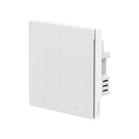 Aqara 绿米联创 QBKG31LM 智能墙壁开关 零火双键 皎月白