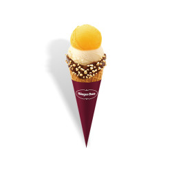 h01agendazs哈根达斯冰淇淋双球华夫筒经典外带冰激凌单次兑换券