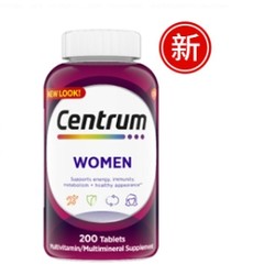 Centrum 善存 小紫瓶 成人女士复合维生素 200粒