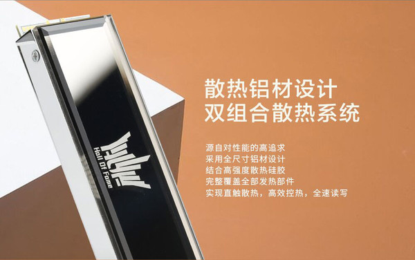 火力全开 畅享疾速｜GALAX 影驰 名人堂 HOF Pro 20 M.2 NVMe 固态硬盘 1TB