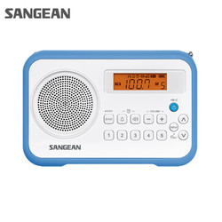 SANGEAN 山进 PR-D18 新款便携式小型数字显示二波段广播收音机