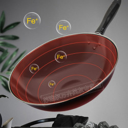 supor 苏泊尔 fc34c1  精铁搪瓷炒锅 34cm