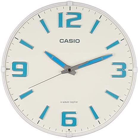 七王星 CASIO 卡西欧 电波蓄光挂钟 IQ-1009J-1JF