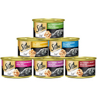 88VIP：Sheba 希宝 海鲜汤汁系列 混合口味全阶段猫粮 主食罐85g＊10罐