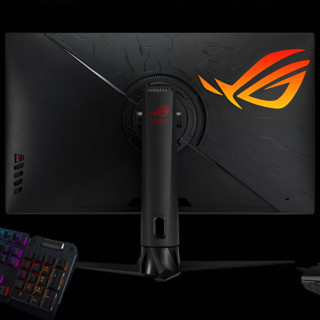 ROG 玩家国度 SWIFT PG32UQ 32英寸 IPS G-sync 显示器 (3840×2160、144Hz、DCI-P3≥97%、HDR600）