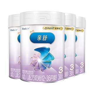 MeadJohnson Nutrition 美赞臣 亲舒系列 幼儿特殊配方奶粉 国产版 3段 800g*6罐