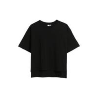 Gap 盖璞 重磅密织系列 女士圆领短袖T恤 629536 黑色 M/L