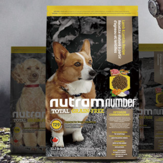 nutram 纽顿 T29羊肉兵豆小型犬全阶段狗粮 6kg（赠 试吃2袋+火腿肠1包）