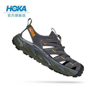 HOKA ONE ONE男女款Hopara霍帕拉缓震登山徒步越野鞋春夏新品 石墨蓝/柿子橙-男女 44/280mm 城堡灰/百里香-男 42.5/270mm