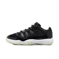 AIR JORDAN 正代系列 Air Jordan 11 Low 男子篮球鞋 AV2187-001 黑白 46