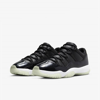 AIR JORDAN 正代系列 Air Jordan 11 Low 男子篮球鞋 AV2187-001 黑白 45