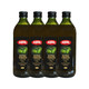 ABRIL 西班牙进口 ABRIL  特级初榨橄榄油1L*4瓶 酸度≤0.5 炒菜烹饪