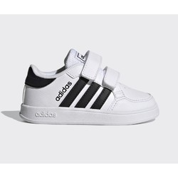 adidas 阿迪达斯 婴童运动鞋 白/黑