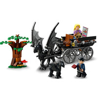 LEGO 乐高 哈利波特系列76400霍格沃茨夜骐马车男女孩拼装模型玩具