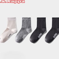 百亿补贴：Kappa 卡帕 情侣款中筒袜 4双装