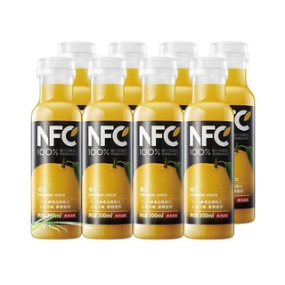 农夫山泉 NFC果汁300ml 橙汁8瓶