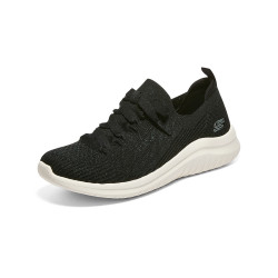 skechers 斯凯奇 女士一脚蹬休闲鞋 149184-bkw