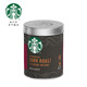 STARBUCKS 星巴克 速溶咖啡黑咖啡0糖 法国原装进口 深度烘焙精品速溶罐装90g可做40杯