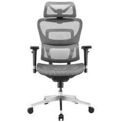 Ergoup 有谱 FLY 人体工学椅办公椅 黑框灰网 铝合金脚 旋转升降扶手