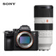 SONY 索尼 Alpha 7R III 全画幅 微单相机 黑色 EF 70-200mm F2.8 GM OSS 变焦镜头 单头套机