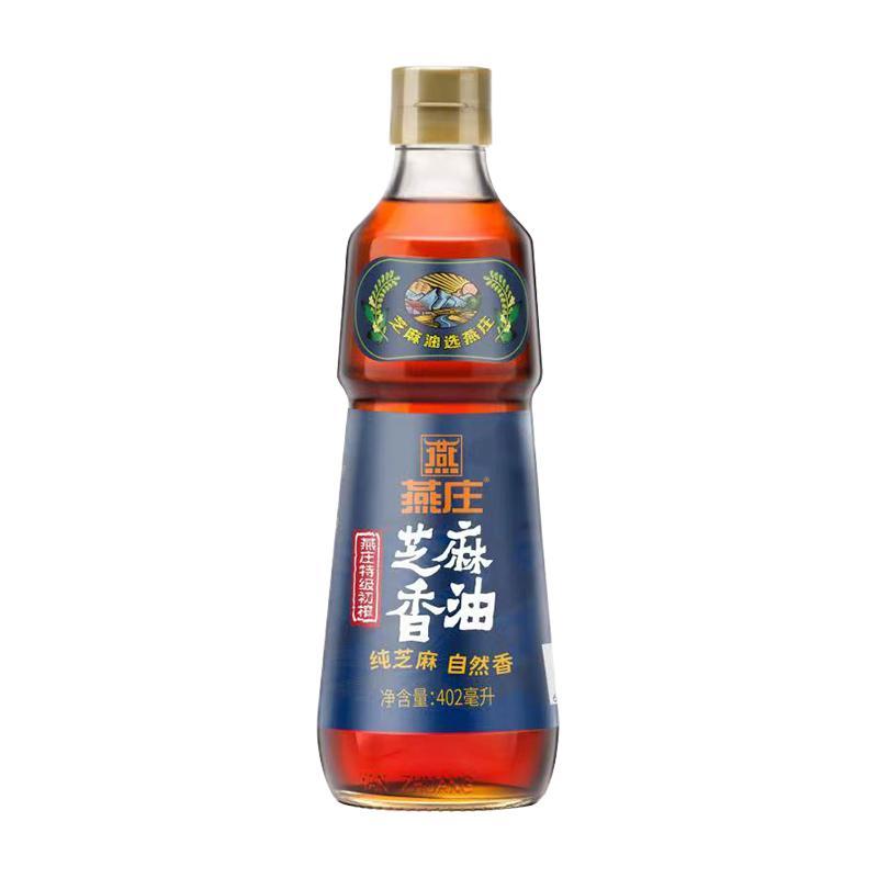 燕庄 特级初榨 芝麻香油 402ml