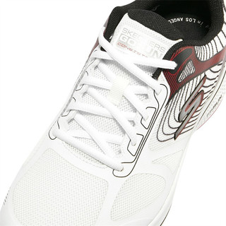SKECHERS 斯凯奇 Go Run Conistent 男子跑鞋 220035/WBKR 白色/炭灰色 41.5