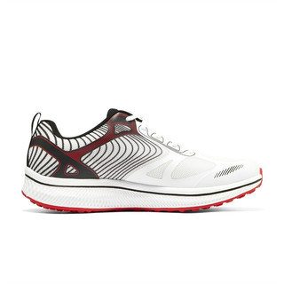SKECHERS 斯凯奇 Go Run Conistent 男子跑鞋 220035/WBKR 白色/炭灰色 37.5