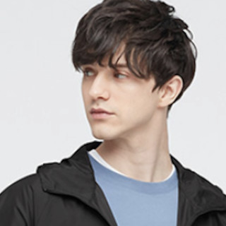 UNIQLO 优衣库 男士连帽防晒衣 433061 黑色 XS