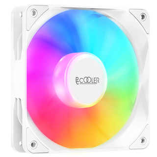 PCCOOLER 超频三 RS120白色 12CM机箱风扇