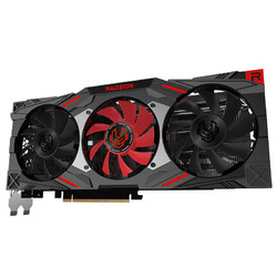 VASTARMOR 瀚铠 Radeon RX 6650 XT 合金升级版 8G D6 显卡 8GB 黑红色