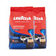 LAVAZZA 拉瓦萨 自营 意大利LAVAZZA拉瓦萨咖啡豆 深度烘焙1kg*2袋超值装进口意式