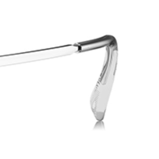 BOLON 暴龙&ZEISS 蔡司 BJ7212 银色合金眼镜框+视特耐系列 1.67折射率 非球面镜片