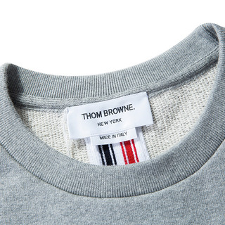 汤姆·布朗 THOM BROWNE 男士浅灰色棉质套头衫 MJT085A 03377 055 2 浅灰色 3