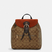 COACH 蔻驰 KLEO 女士老花双肩包 C5693