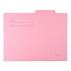 TANOSEE 乐如诗 OSA4-IF-P A4单片文件夹 粉色 10个装