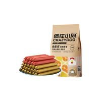 疯狂小狗 狗零食 混合口味火腿肠 450g*10包