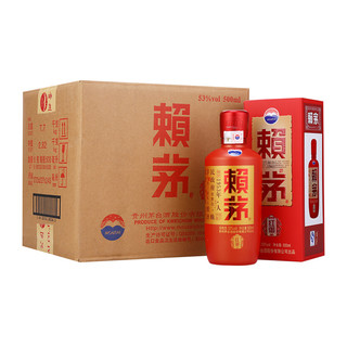 LAYMAU 赖茅 MOUTAI 茅台 赖茅酒系列 红御 53%vol 酱香型白酒 500ml