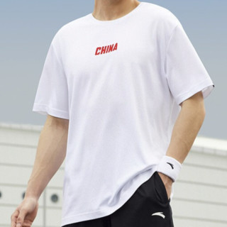 ANTA 安踏 综训系列 男子运动T恤 952127121-8 纯净白 S