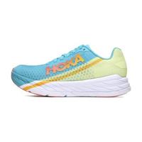 HOKA ONE ONE ROCKET 火箭 Rocket X 中性跑鞋 1113532-SBLGR 深海蓝/浅绿色 38