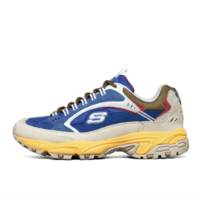 SKECHERS 斯凯奇 D'LITES系列 Stamina 男子休闲运动鞋 51286/NVMT 海军蓝色/多彩色 40