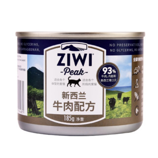 ZIWI 滋益巅峰 牛肉全阶段猫粮 主食罐 185g*4罐