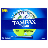 TAMPAX 丹碧絲 珍珠系列 導管式衛生棉條 大流量型 96支