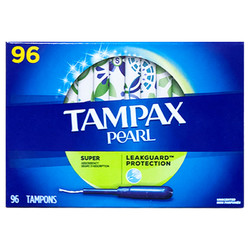 TAMPAX 丹碧絲 珍珠系列 導管式衛生棉條 大流量型 96支