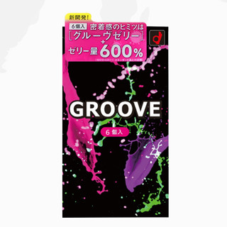 OKAMOTO 冈本 Groove系列 裸感安全套 6只