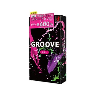 OKAMOTO 冈本 Groove系列 裸感安全套 6只