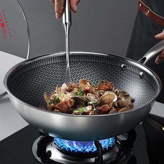 COOKER KING 炊大皇 CG32QM 炒锅(32cm、不粘、304不锈钢)